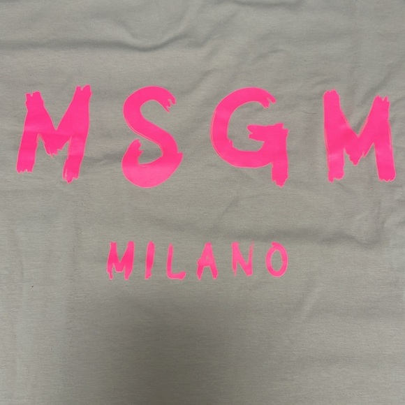 MSGM Milano punk tshirt - Picture 4 of 4